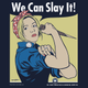 Image for article titled Scifi and fantasy ladies pose as Rosie the Riveter for Labor Day
